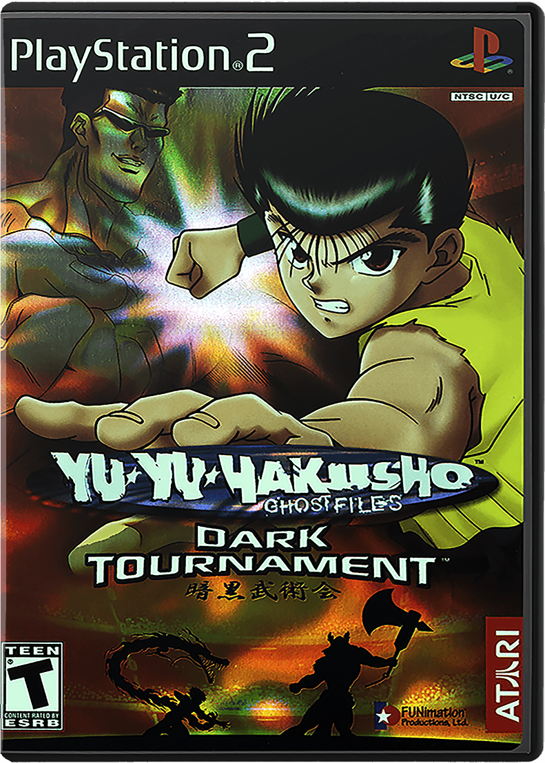 Yu Yu Hakusho Dark Tournament box art for Playstation 2